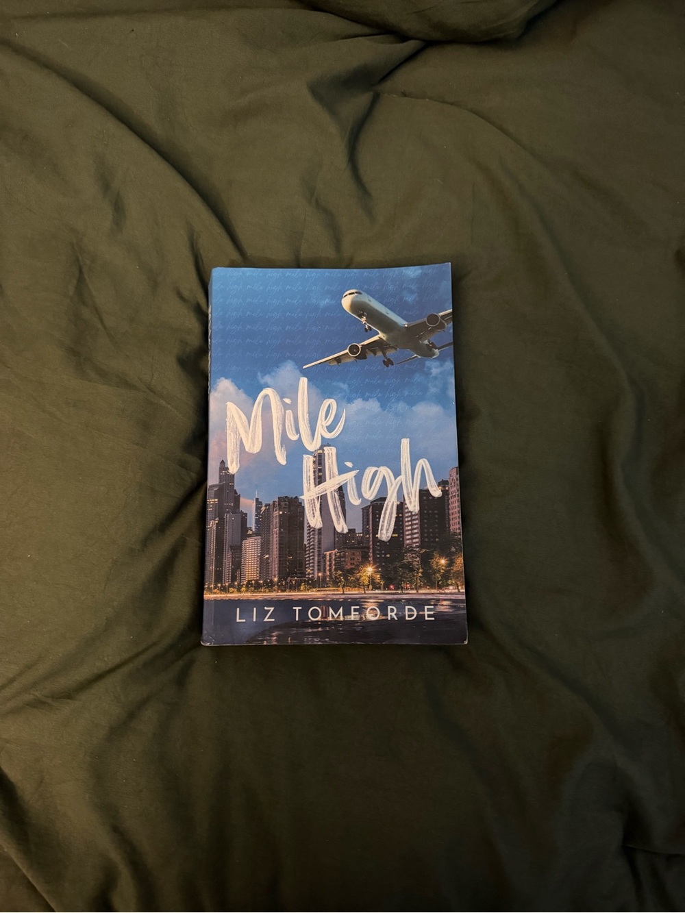 Mile High by Liz Tomeforde - Blue Cover Paperback